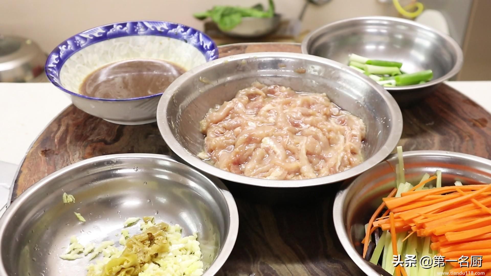 魚(yú)香肉絲的做法（魚(yú)香肉絲怎么做）(圖10)