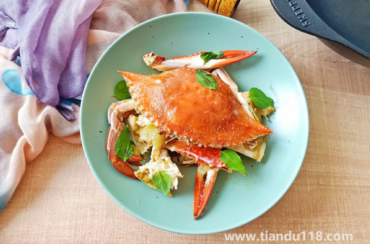 清蒸梭子蟹黃怎么流出來了（梭子蟹哪些部位不能吃）