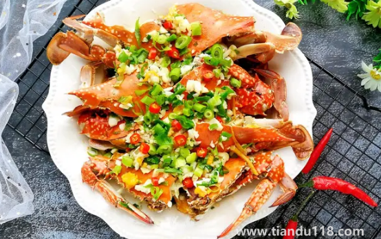 清蒸梭子蟹黃怎么流出來(lái)了3