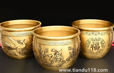 銅缸擺件能不能在屋里面擺放1