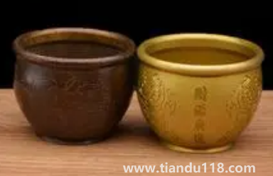 純銅百福缸里面放什么旺財2